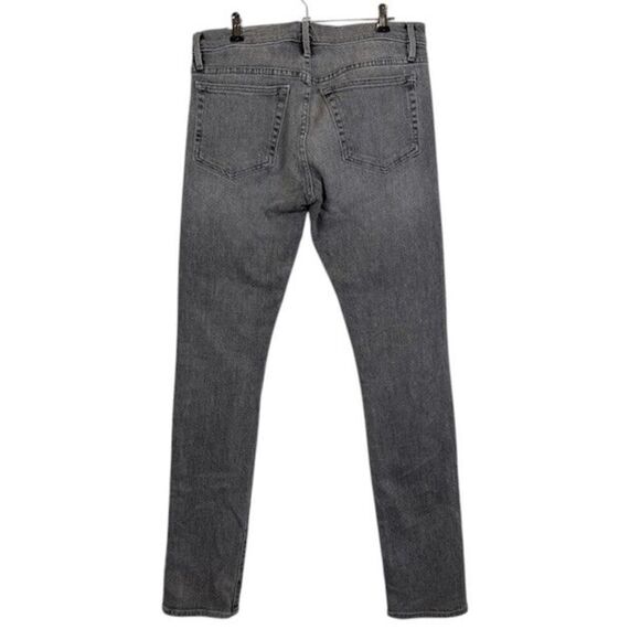 FRAME Le Homme Slim Jeans Rushmore Wash Men's Gray Black stonewashed Size 29 x32 - Picture 5 of 14